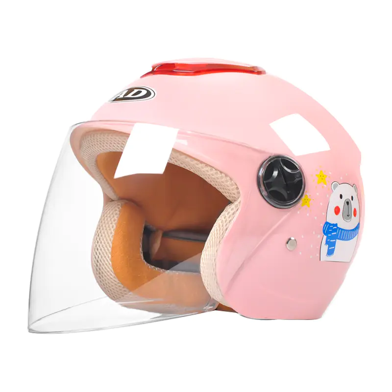 Helm Sepeda Motor Wajah Terbuka Anak ABS 703 Helm Motocross Bermotif Kartun