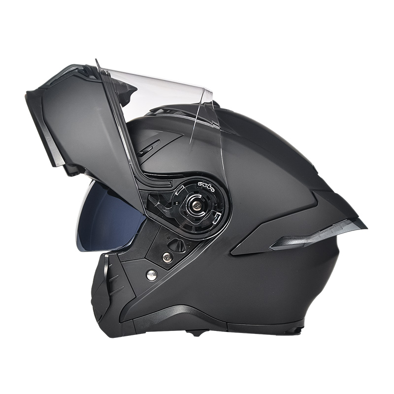 LP001 Helm Sepeda Motor Flip Up Visor Ganda Helm Modular Motocross